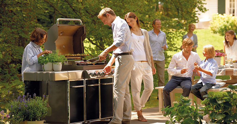 Image illustrant la longévité des barbecues Weber.